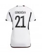 Tyskland Ilkay Gundogan #21 Replika Hemmakläder Dam VM 2022 Kortärmad